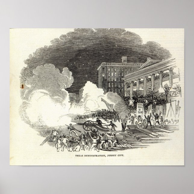 Poster Manifestation à Jersey City (Devant)