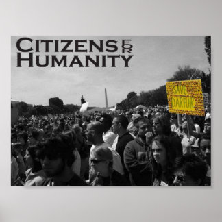 Poster Manifestation au Darfour