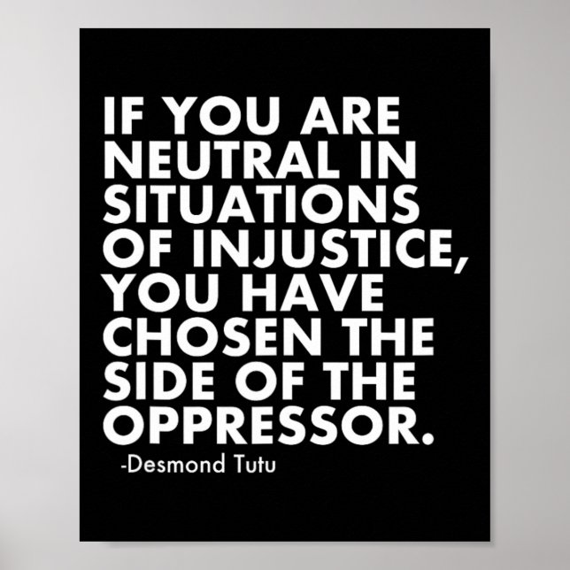 Poster Manifestation de Trump (Devant)