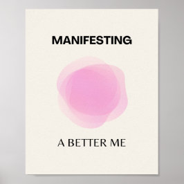 Poster Manifestation, Manifestation, Spiritualité Positiv
