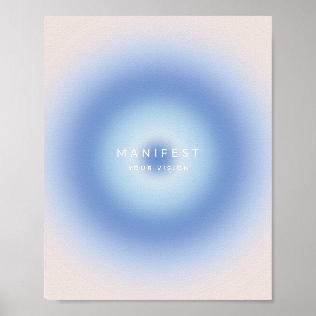 Poster Manifester votre vision (Devant)