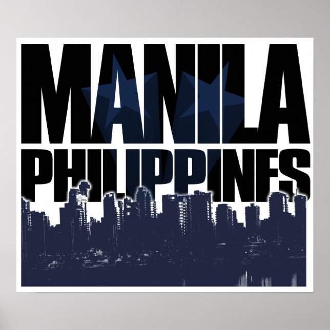 Poster Manille PHILIPPINES (Devant)