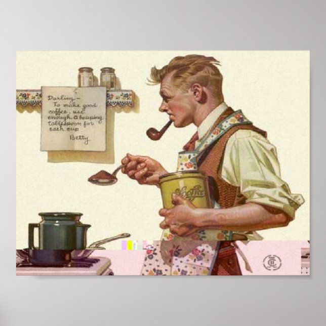 POSTER MANMAKESCOFFEE (Devant)