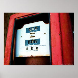 Poster Manquer le prix du gaz