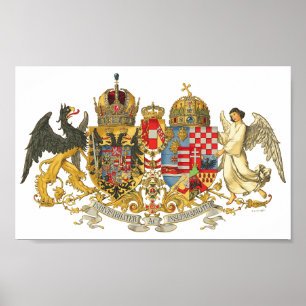 Poster Manteau de l'Autriche-Hongrie (1915-18) - de