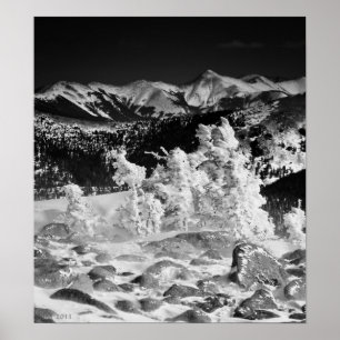 Poster Manteau de poudre