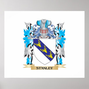 Poster Manteau de Stanley des bras - crête de famille