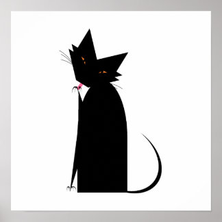 Poster Manucure de chat