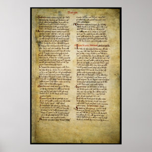 Poster Manuscrit - Canonée de Westminster, Old Middlesex