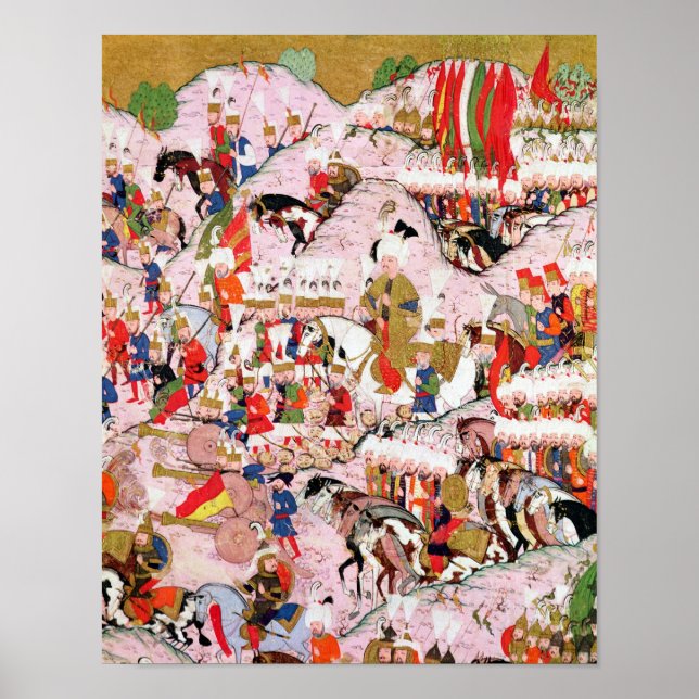 Poster manuscrit du nom de famille (Devant)