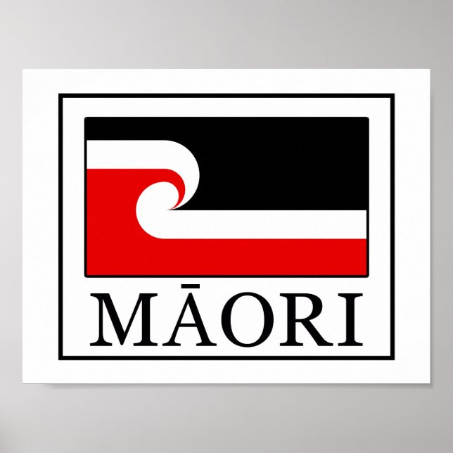 Poster Maori (Devant)