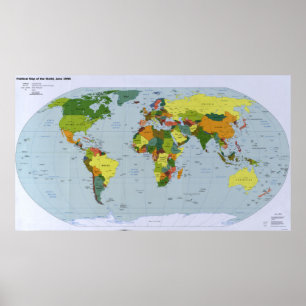 Poster Map of The World (1998)