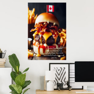 Poster Maple Leaf Munchies : Classique canadien 24x36