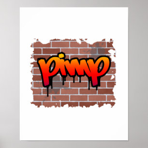 Poster maquette graffiti