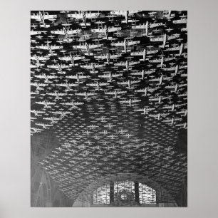 Poster Maquettes d'avions, 1943. Photo ancienne