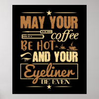 Maquillage - Café Chaud Et Même Eyeliner
