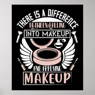 Poster Maquillage - Tomber Dans Le Maquillage