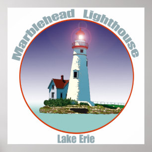 Poster Marblehead Lighthouse