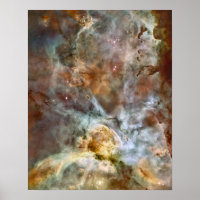 Marbre en pastel dans la nébuleuse de Carina