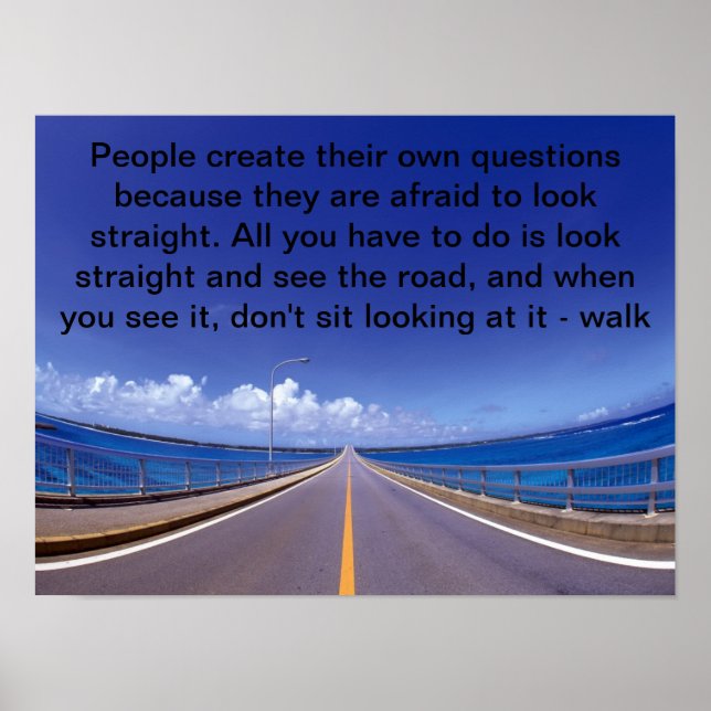 Poster Marche (Devant)