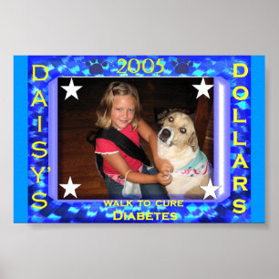 Poster Marche 2005 pour le diabète