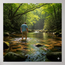 Marche dans le ruisseau