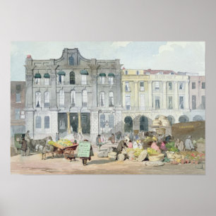 Poster Marché de Covent Garden