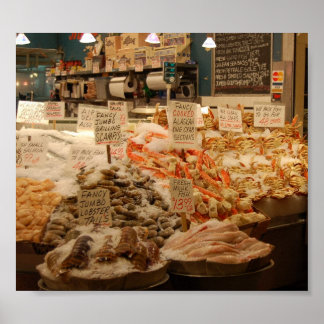 Poster Marché de Pike Place
