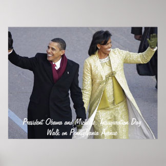 Poster Marche du jour de l'investiture du président Obama