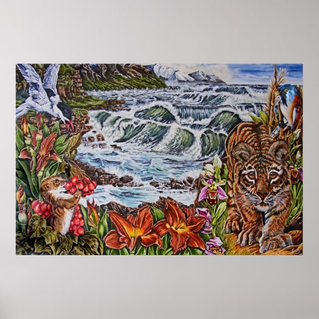 Poster marche du tigre (Devant)