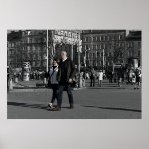 Poster Marche en couple
