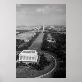Poster Marche pour les droits civiques à Washington - 196