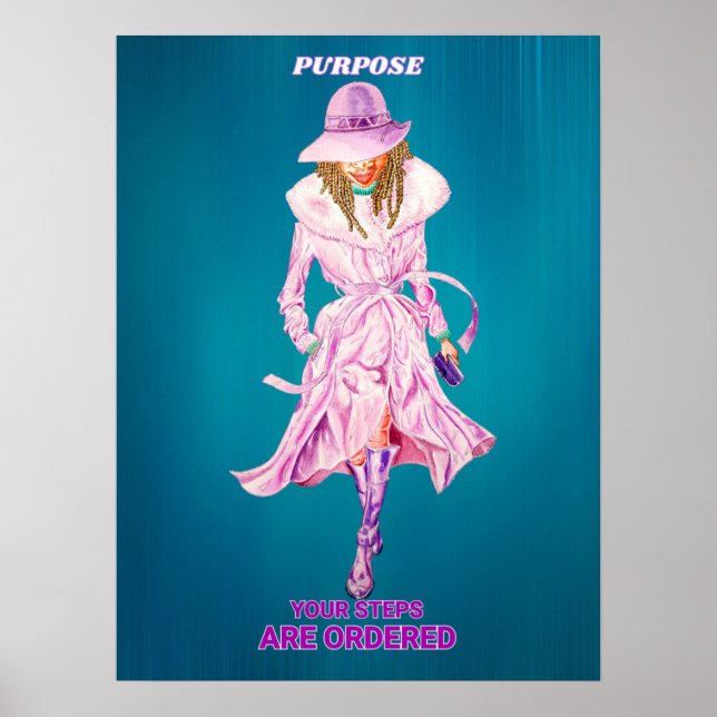 POSTER MARCHER DANS LE BUT (Devant)
