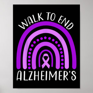 Poster Marcher Pour Terminer Heimerheimer Purple Ribbon H