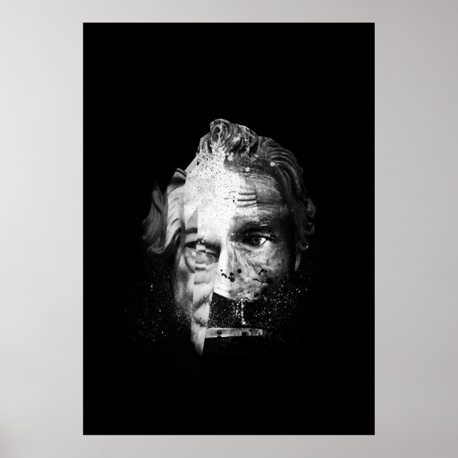 Poster Marcher sur la ligne (Devant)