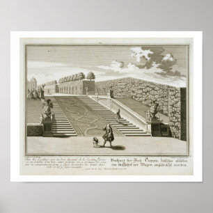 Poster Marches à la terrasse du jardin, Palais du Belvédè