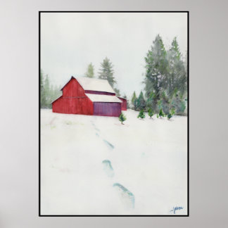 Poster "Marches neigeuses"