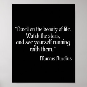 Poster Marcus Aurelius Shirt Habite Sur La Belle De Li