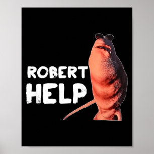 Poster Marcus Le Ver Meme Graphiques Drôles Vrchat Robert