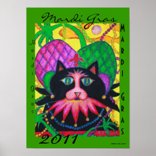 Poster Mardi Gras 2011 Mardi Gras