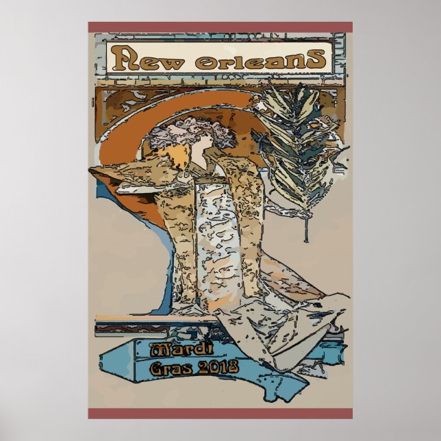 Poster Mardi Gras 2018 (Devant)