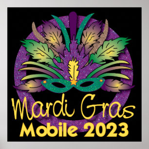 Poster Mardi Gras - 2023 - Mobile