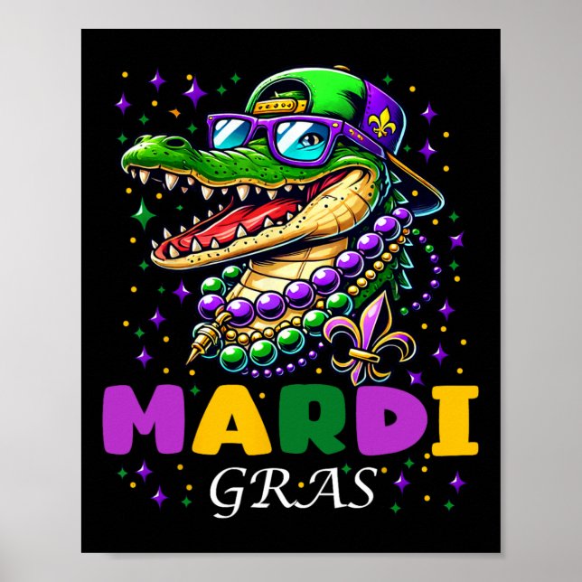 Poster Mardi Gras 2025 Pour Hommes Femmes Enfants (Devant)