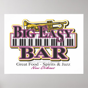 Poster Mardi Gras de la Nouvelle-Orléans