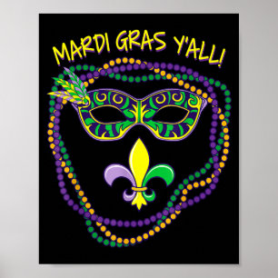 Poster Mardi Gras les amis