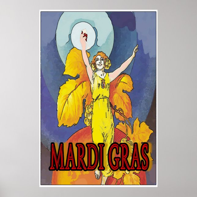Poster Mardi Gras Maid (Devant)