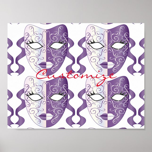 Poster Mardi Gras Masque Thunder_Cove (Devant)