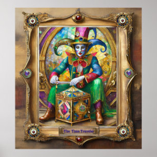 Poster Mardi Gras Realm Portraits - Voyageur du temps