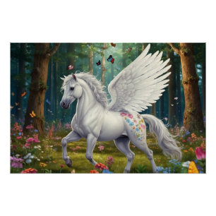Poster Mare de Pegasus au printemps