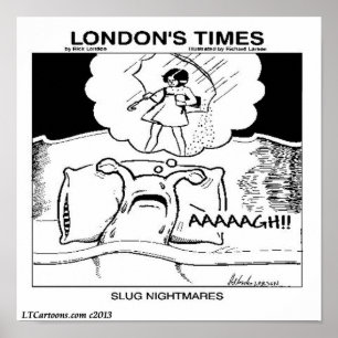 Poster Mares de nuit Slug Classic LTCartoons Comic